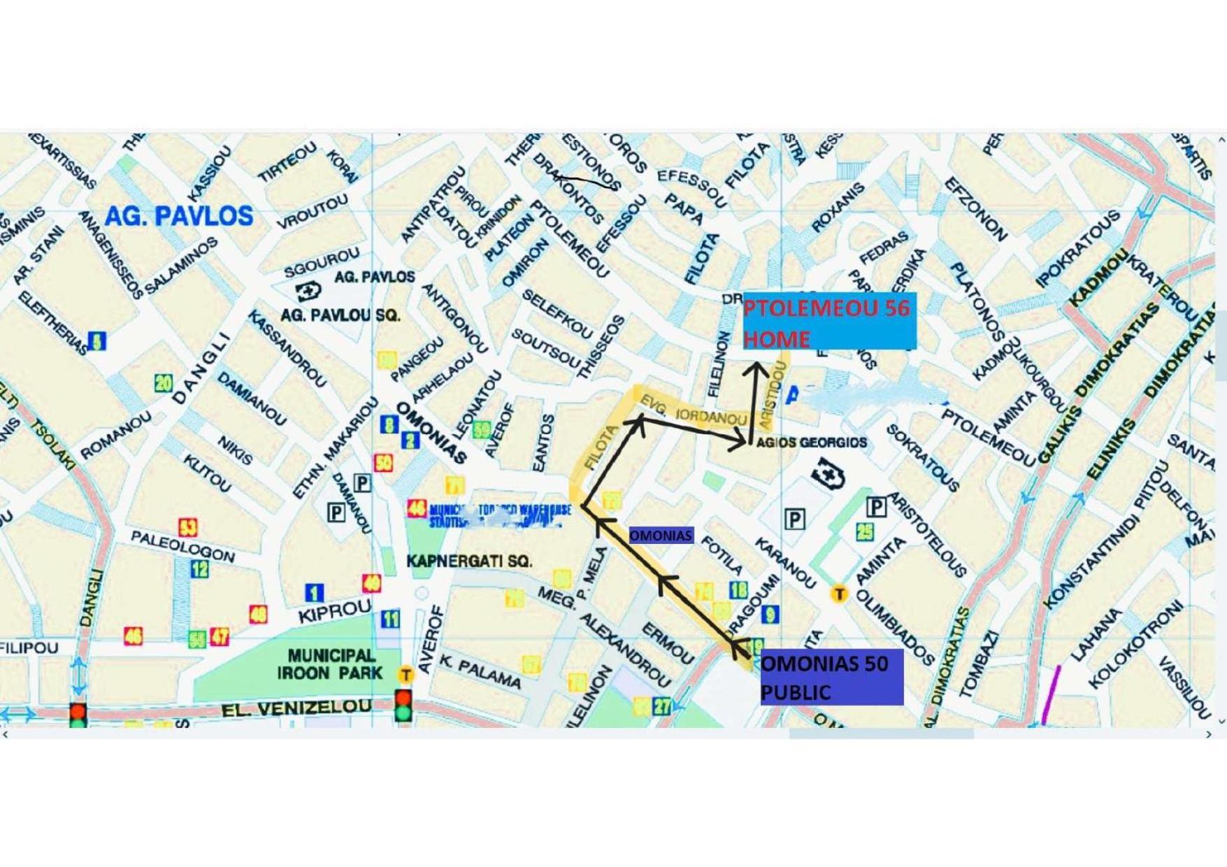 Central Home Kavala "Private Parking" Екстериор снимка